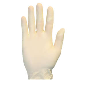 Supply Source, Safety Zone®, General Purpose Gloves, Synthetic, 2.8 mil, Powder Free, L, Natural