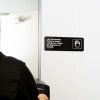 Foreign Language Symbol Signs - Los Empleados Deben Lavarse Las Manos Antes De Regresar Al Trabajo   (Employees Must Wash Hands Before Returning to Work)