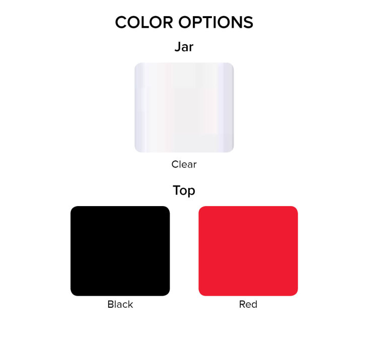 Traex Dripcut Plastic Top Cafe Salt & Pepper Shaker Color Options