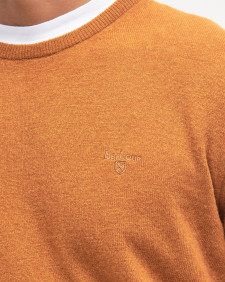 Essential Crew Neck Jumper Dark Copper