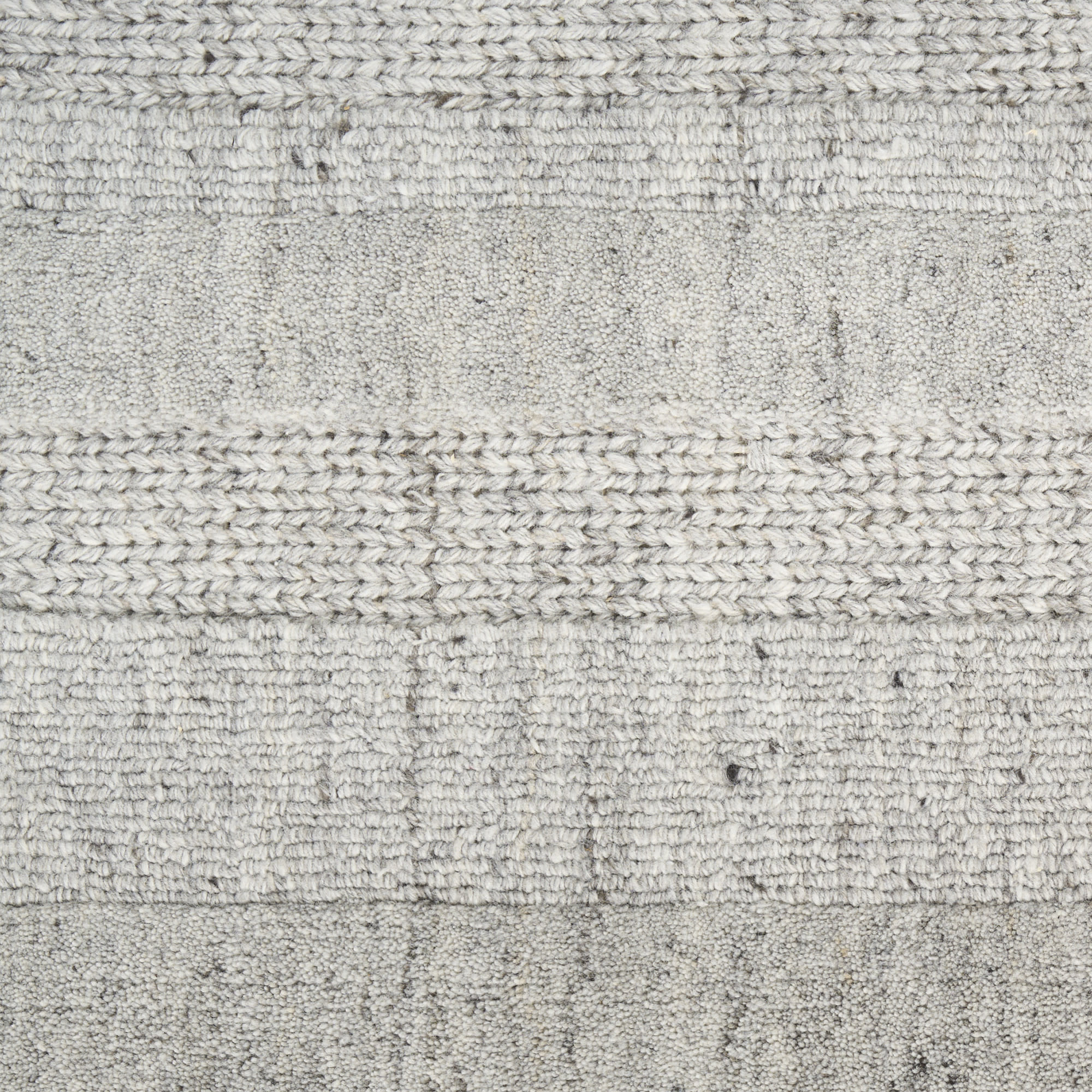DKNY Pure Multi Weave 5'3" x 7'3" Grey Contemporary Indoor Rug
