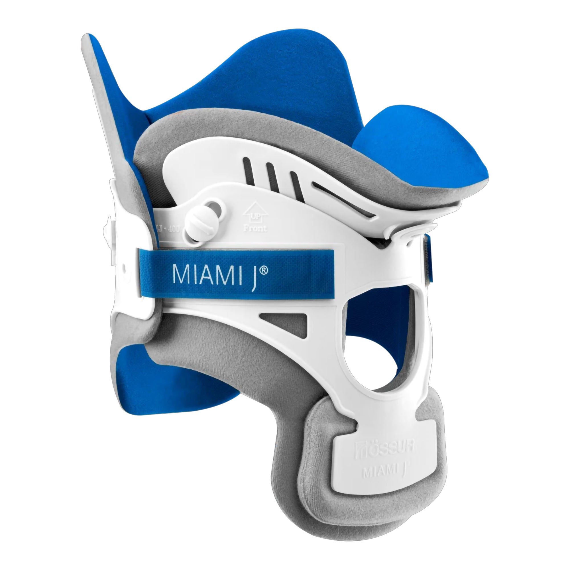 Ossur Miami J® Rigid Cervical Collar with Replacement Pads, Regular Size