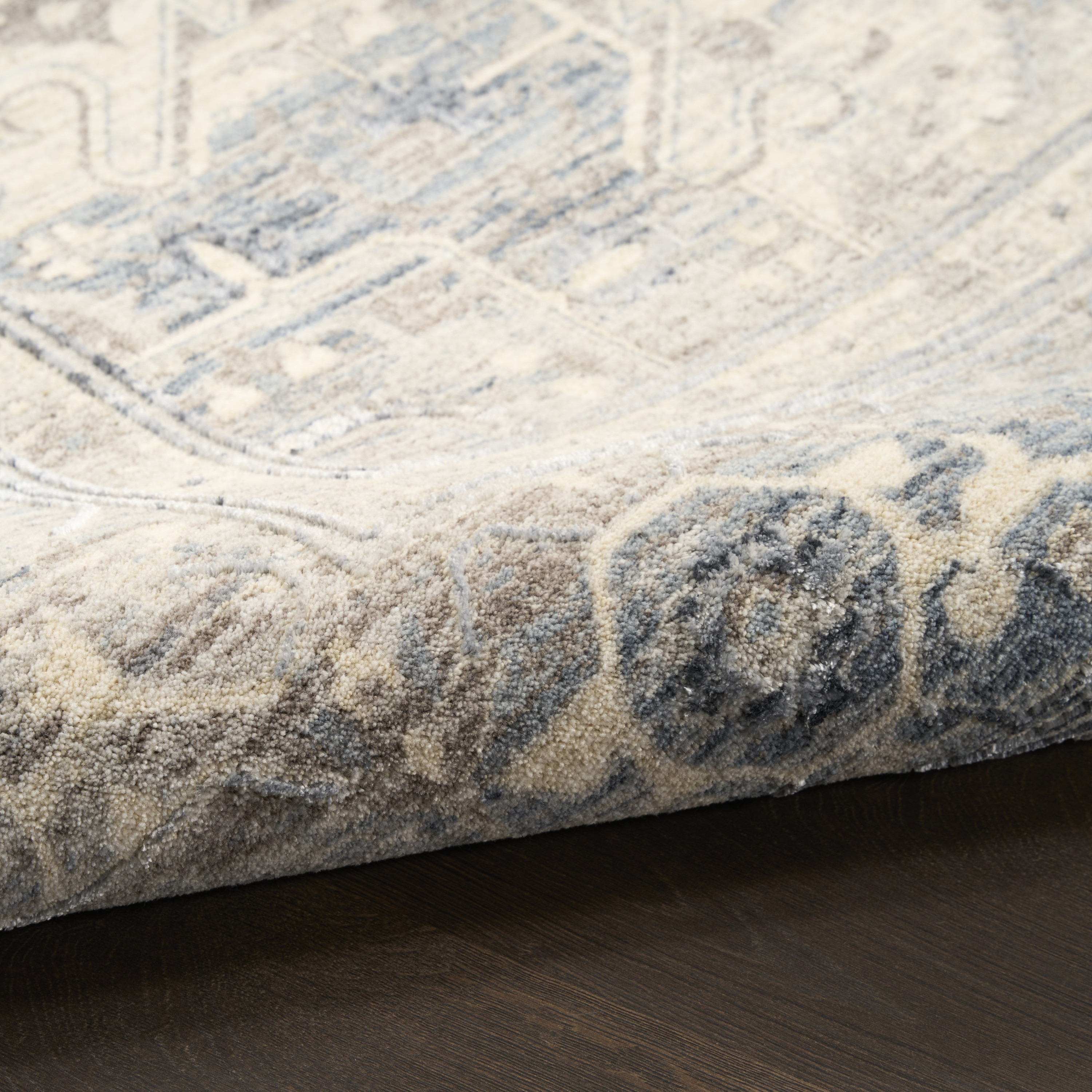 Nourison Sultana 7'10" x 10'2" Blue Vintage Indoor Rug