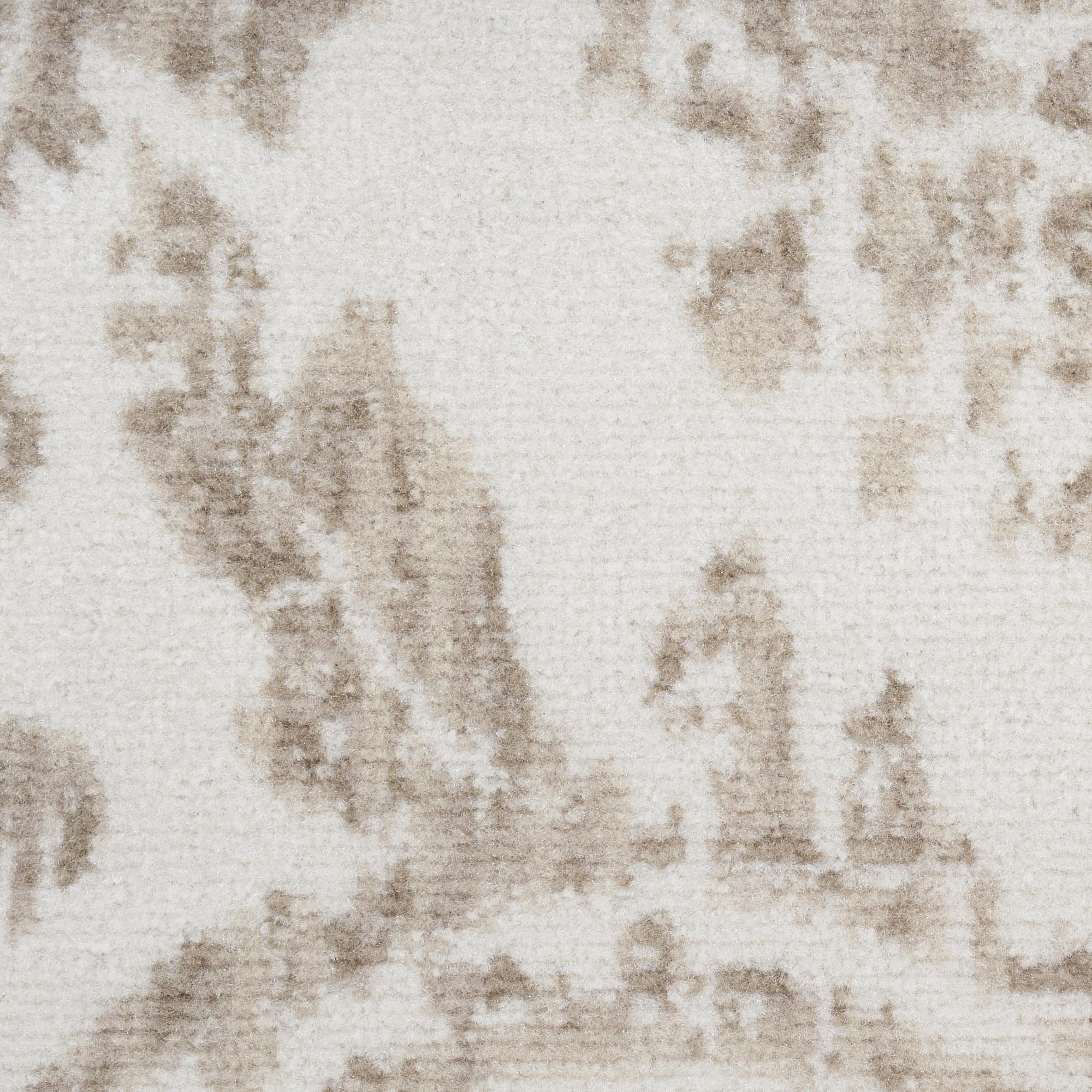 Nourison Jubilant 8' x Round Ivory Beige Vintage Indoor Rug