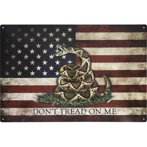 Don't Tread on Me Novelty Sign (12