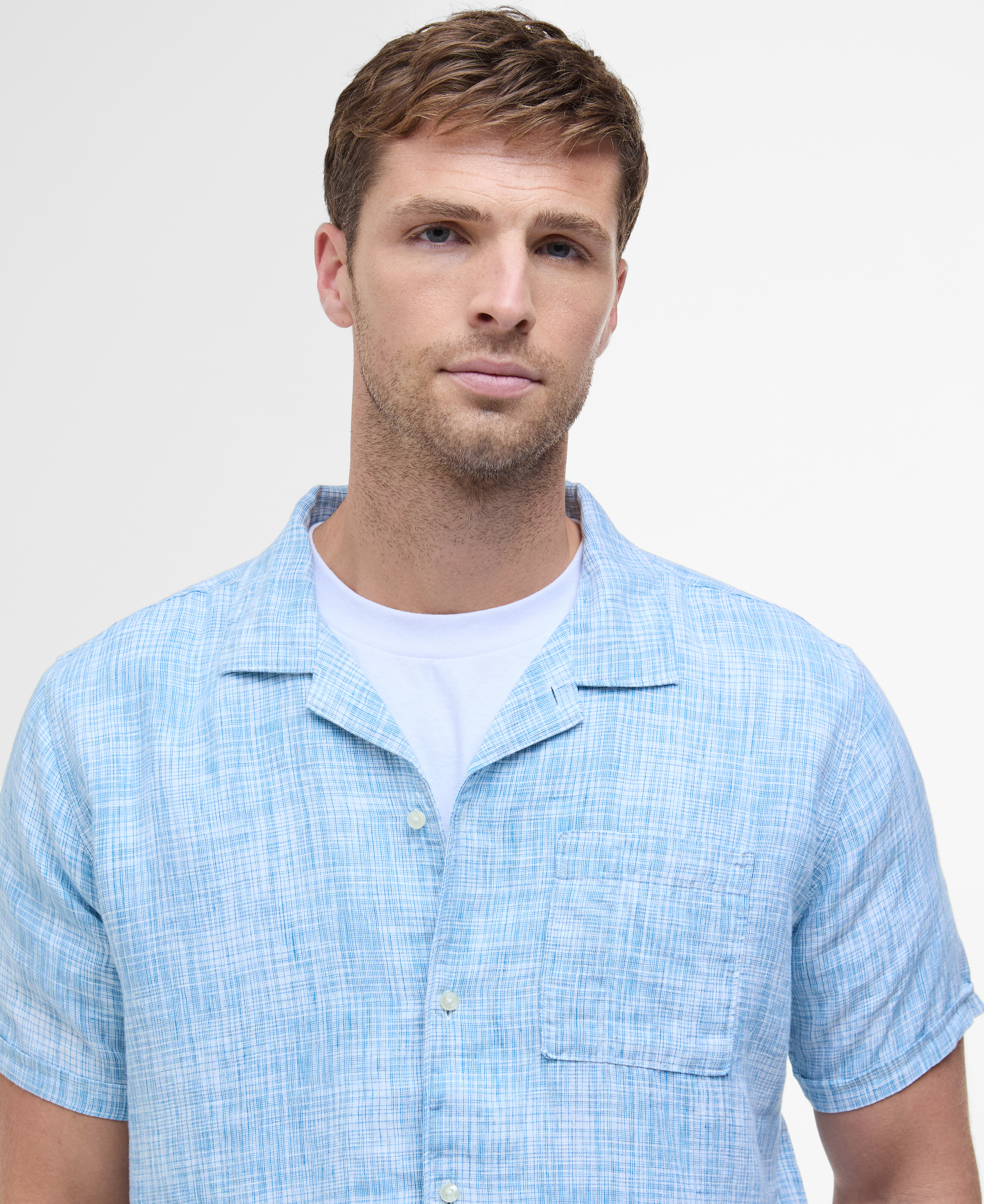 Deveron Slub Short-Sleeved Shirt image number 3