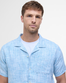Deveron Slub Short-Sleeved Shirt Lead