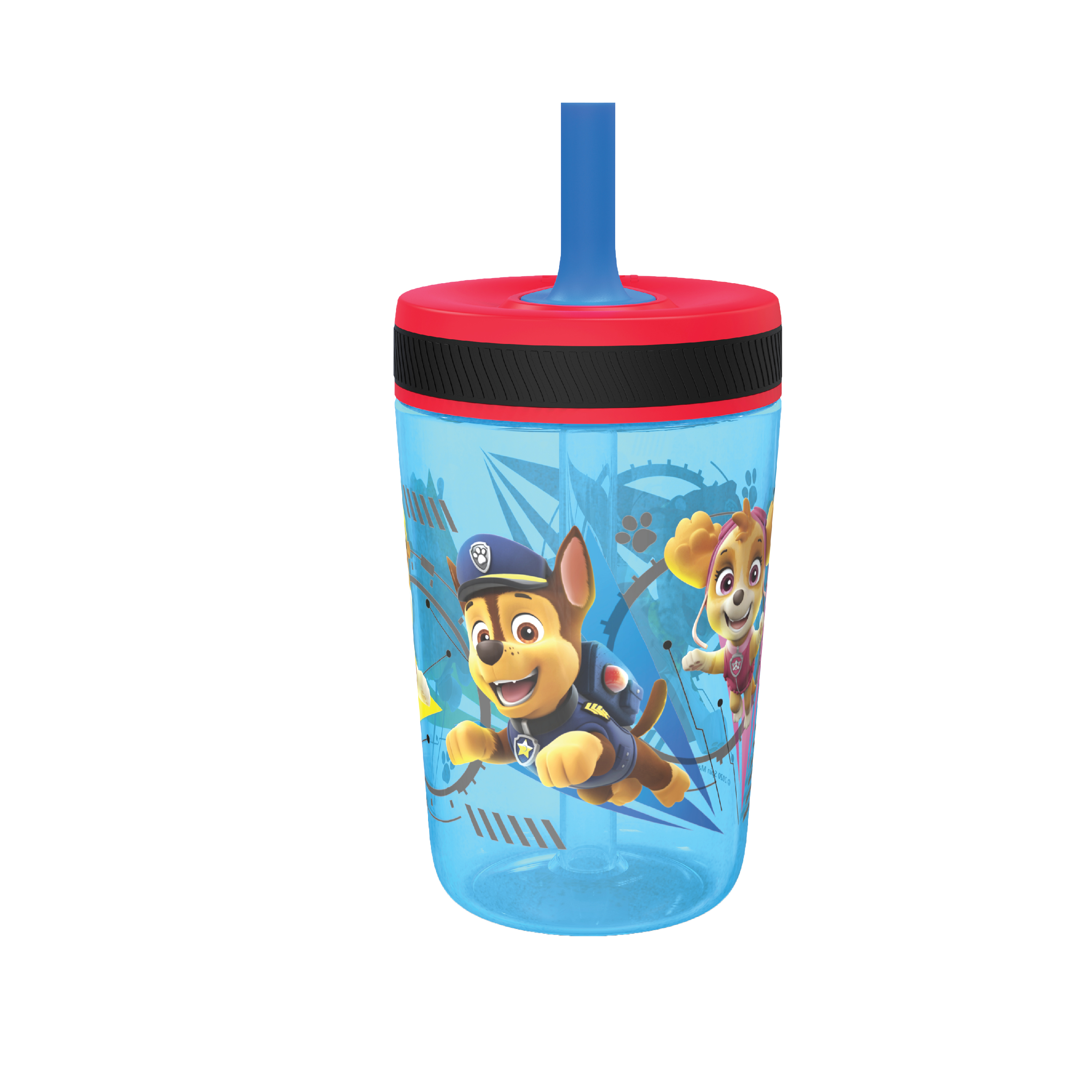 Paw Patrol 15 ounce Plastic Tumbler with Lid and Straw, Marshall and Skye, 2-piece set slideshow image 2 Paw Patrol 15 ounce Plastic Tumbler with Lid and Straw, Marshall and Skye, 2-piece set slideshow image 2