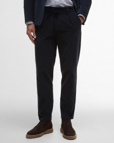 Pantaloni a coste sottili Wallington Navy
