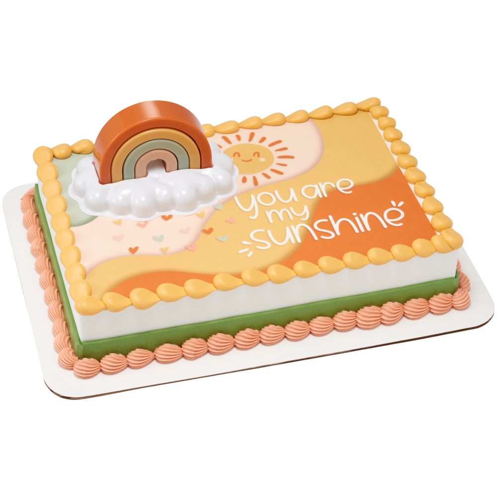 Image Cake Boho Rainbow