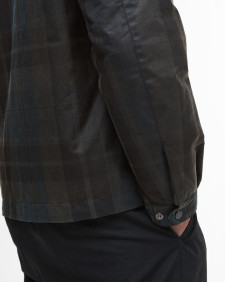 Wachsjacke Harrington Check 