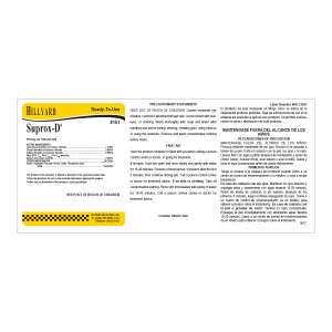 Label RTU 161 Suprox -D
