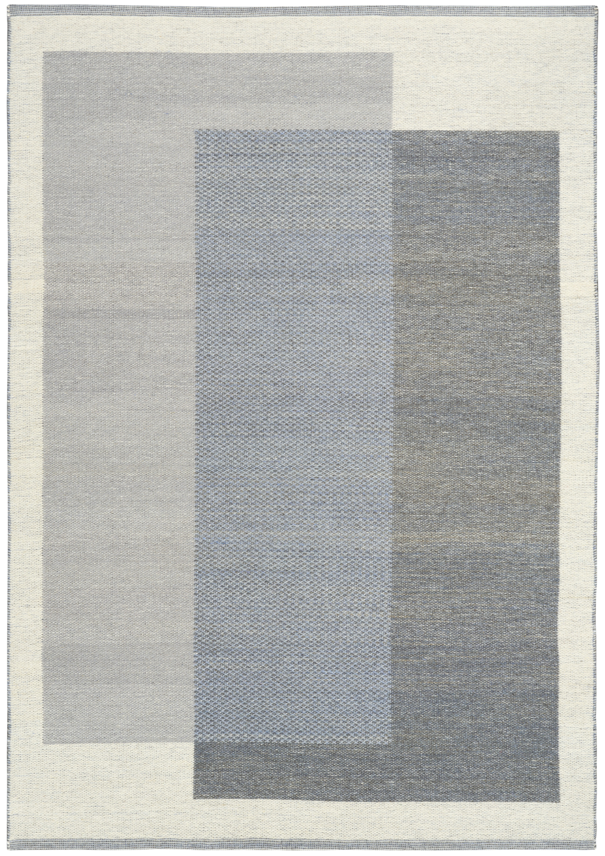 Nourison Copenhagen 8' x 10' Ivory Blue Mid-Century Modern Indoor Rug