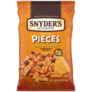 Snyder’s of Hanover Pretzel Pieces, Cheddar Cheese, 11.25 Oz