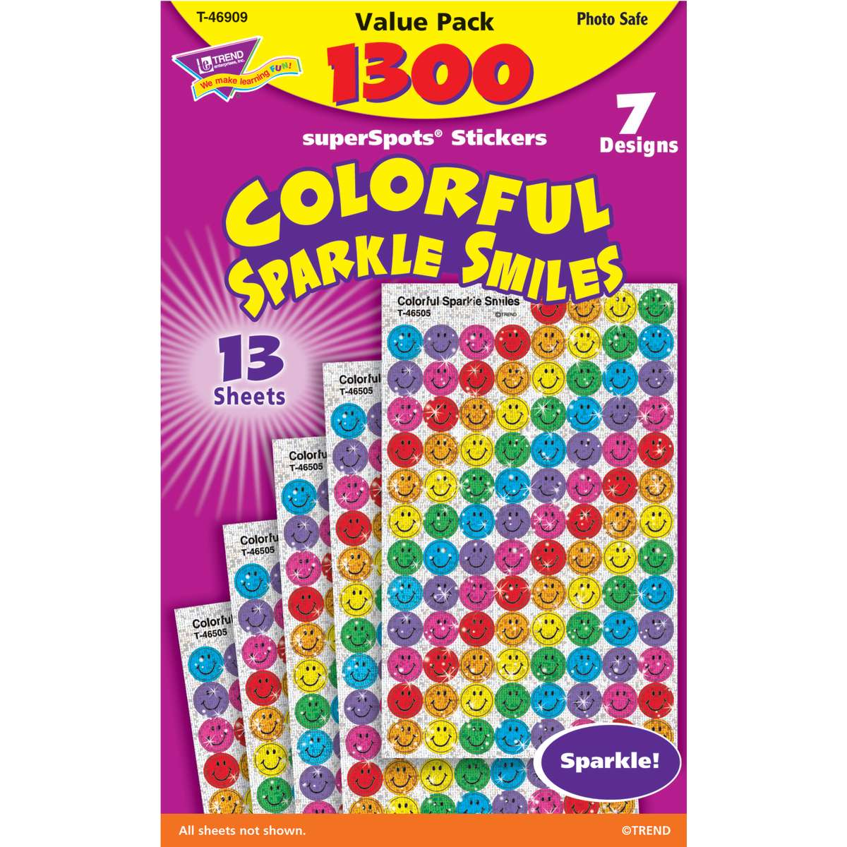 thumbnail image 2 of Everyday Favorites SuperSpots & SuperShapes Stickers 2 of 13