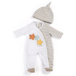 Miniland Gender Neutral Doll Pajamas for 15" Dolls MLE31220