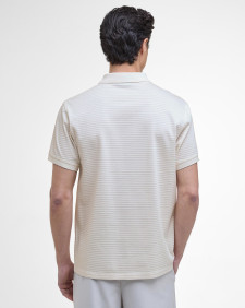 Alfred Jacquard Striped Polo Shirt 