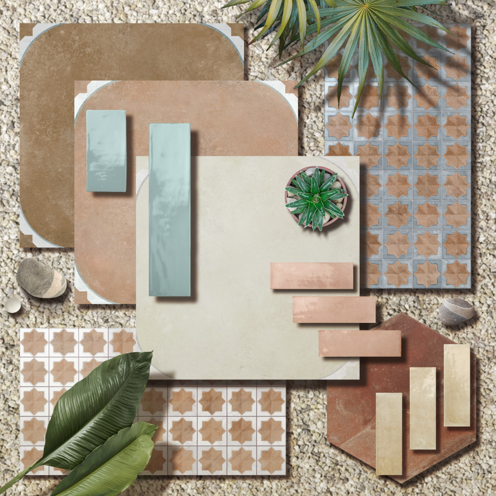 Tetuan Astre Cotto White 12-1/8 in. x 21-7/8 in. Porcelain Wall Tile