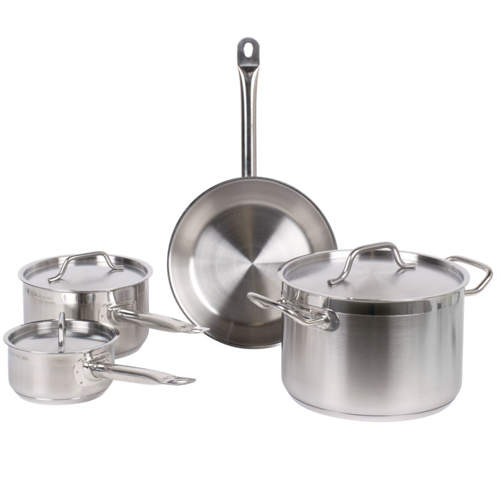 Optio™ deluxe seven-piece cookware set