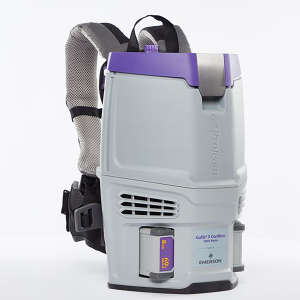 ProTeam, GoFit 3 Cordless 8Ah w/ Xover Multi-Surface Two-Piece Wand Tool Kit, 14", Backpack Vacuum