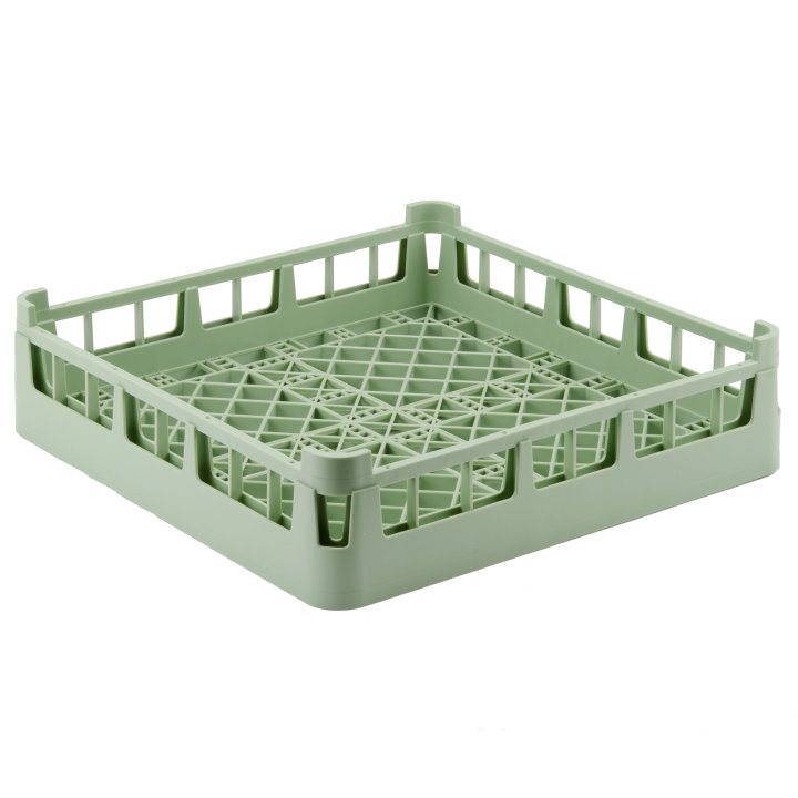 Signature full-size open rack with extended height in Light Green