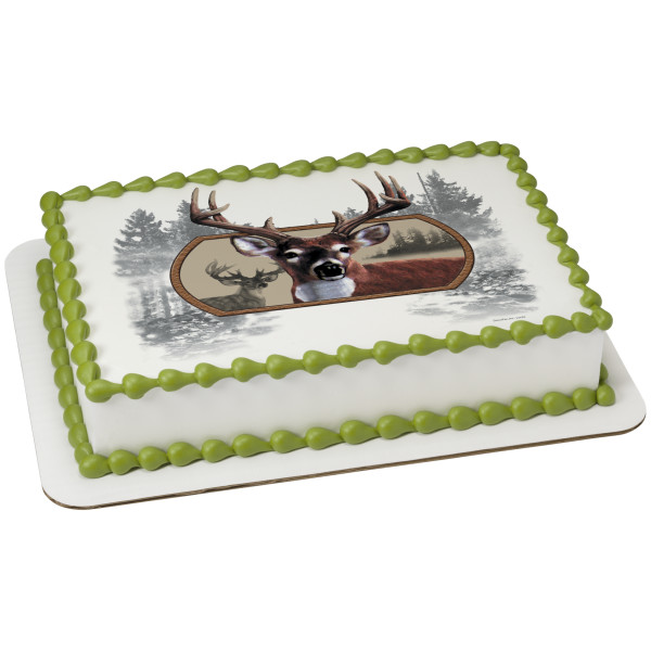 Deer PhotoCake® Edible Image®