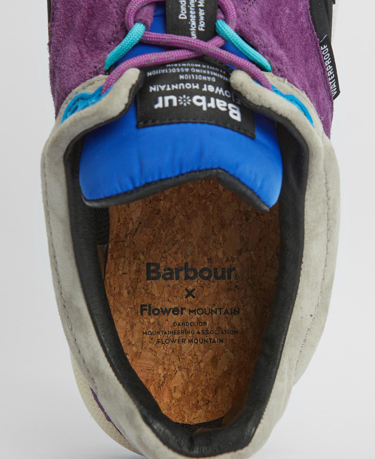 Barbour x Flower Mountain Back Country Uni Trainers image number 5