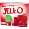 Jell-O Strawberry Gelatin Dessert, 6 oz Box