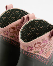 Barbour FARM Rio Thais Ankle Wellingtons Tropical  Print