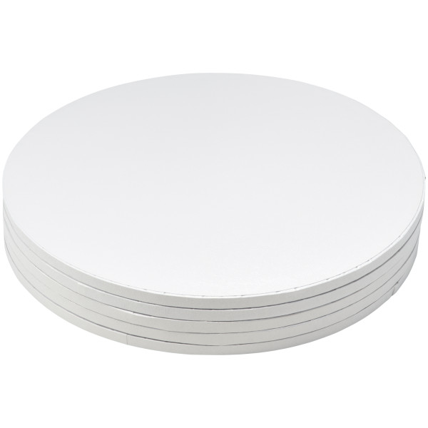 16" Round White Foil Cake Board