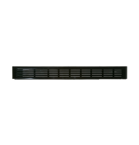 Microwave oven grille vent