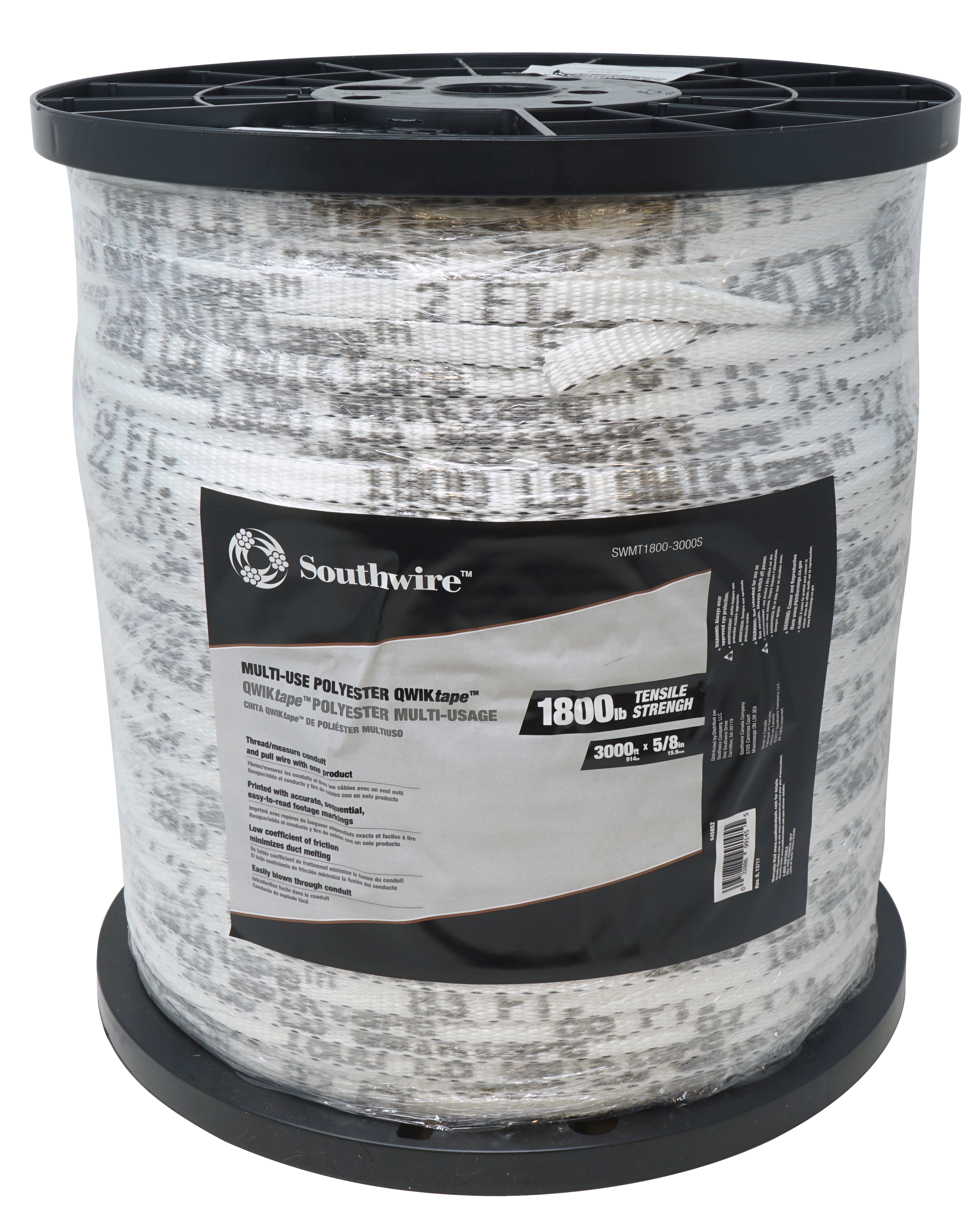 Polyester Mule Tape 1800lb 3000ft Spool