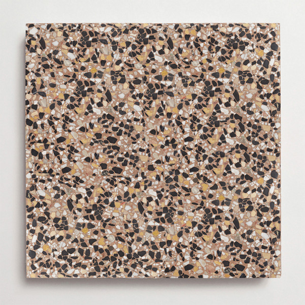 Dolce Vita Terrazzo | Torrone III | Petit Slab | Maronne | Honed 