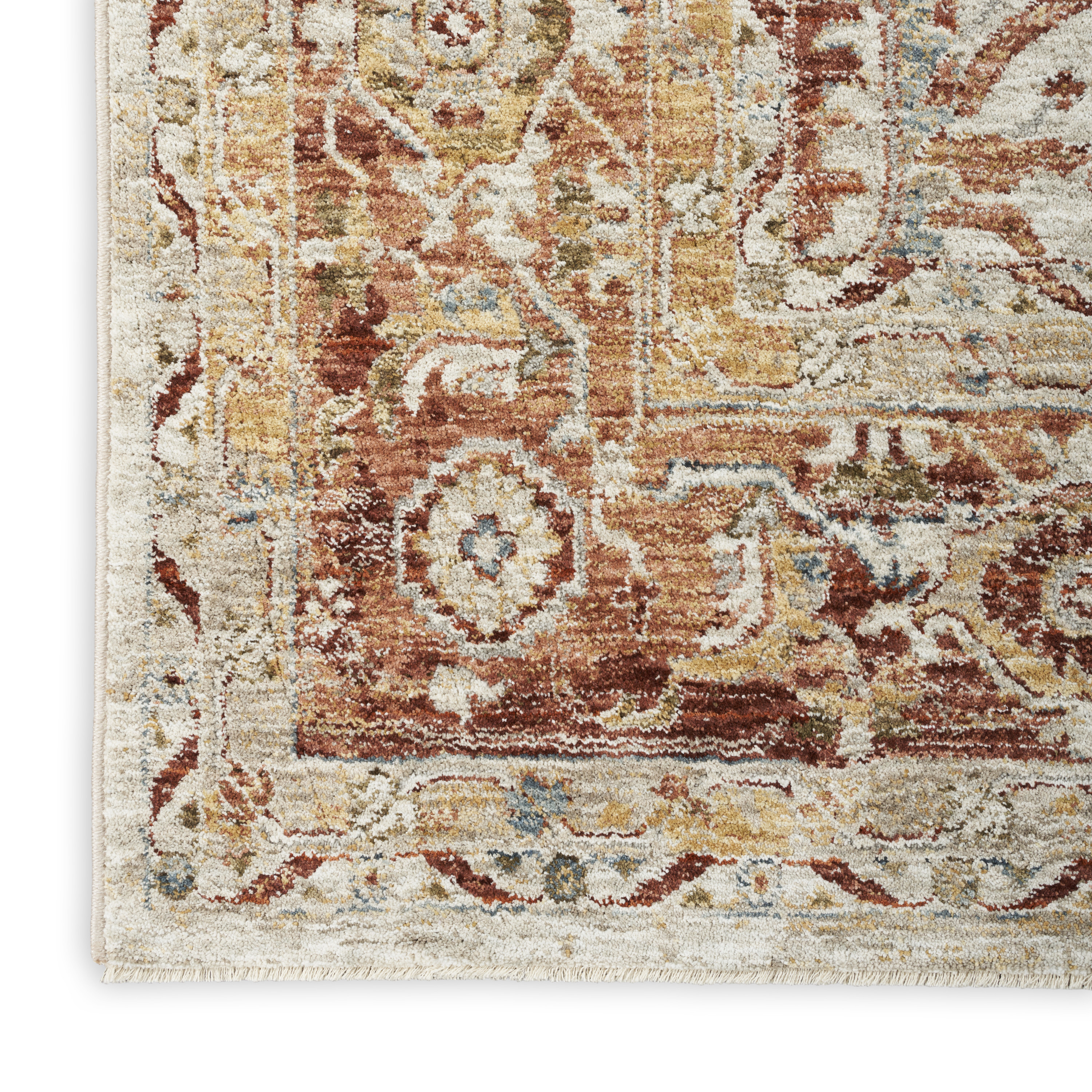 Nourison Sahar 5'3" x 7'8" Ivory Persian Indoor Rug