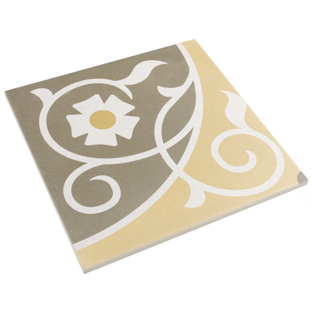 Caprice Loire 7-7/8 in. x 7-7/8 in. Porcelain Floor and Wall Tile