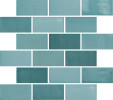 Mood Turquoise 3×5 Field Tile Glossy