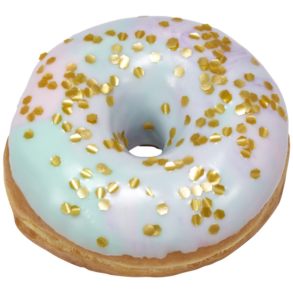 Gold Hexagons - Red 3 Free Edible Glitter