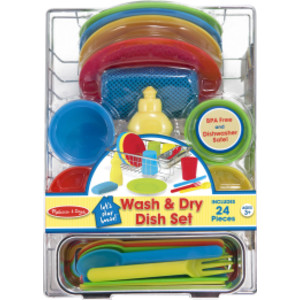 Let's Play House! Wash & Dry Dish Set