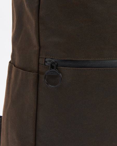 Field Roll-Top Waxed Backpack
