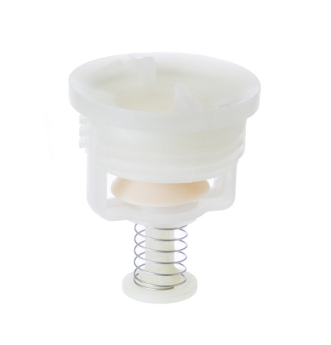 Dishwasher piston and nut assembly