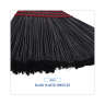 Boardwalk, 9.5in, Maid Broom, Plastic Bristles, Black