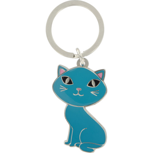 Blue Cat - Key Chain
