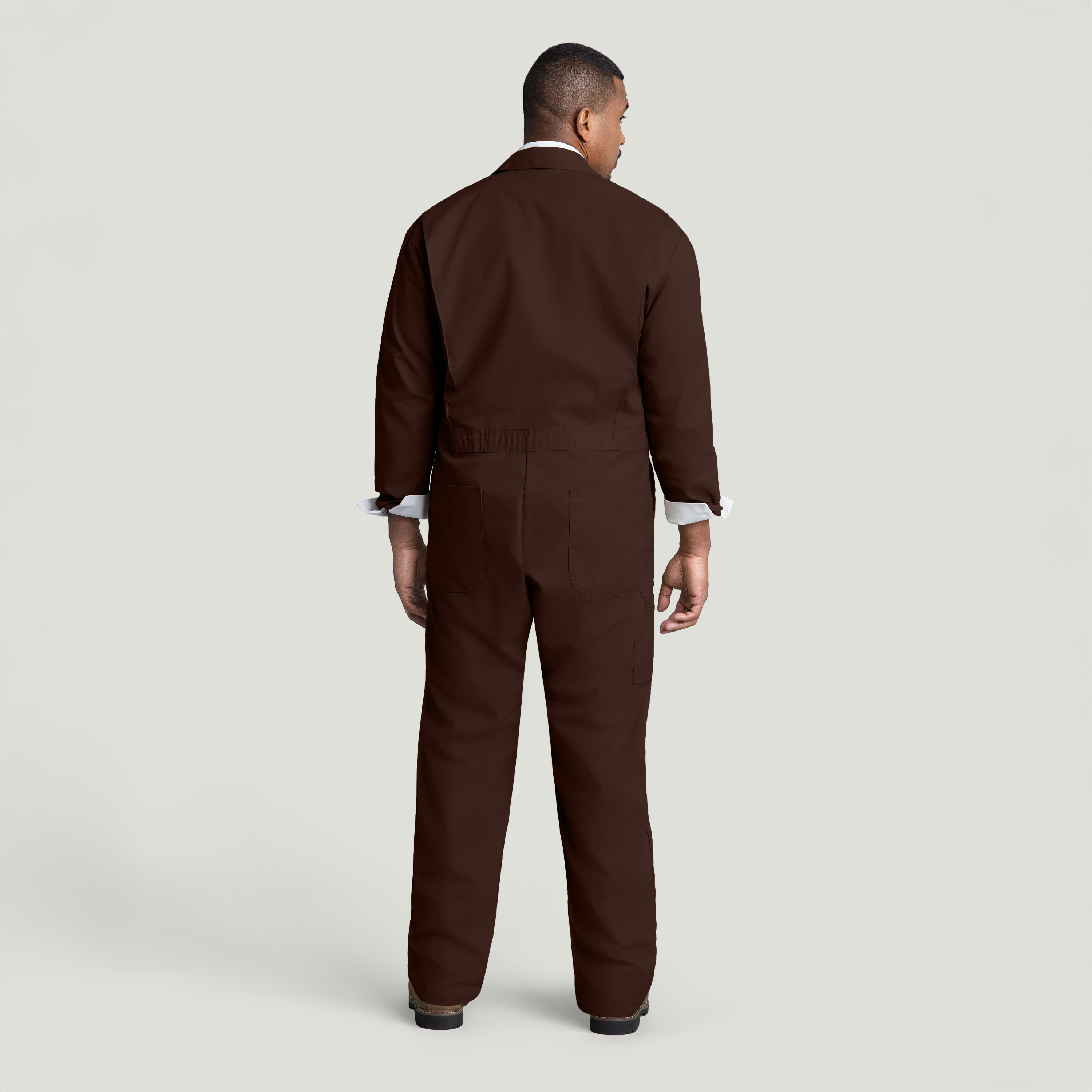 Red Kap Twill Action Back Coverall with Chest Pockets - Picture 9 of 41