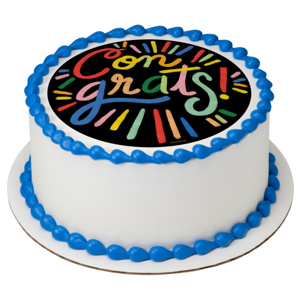 Congrats PhotoCake® Edible Image®