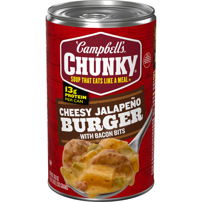Cheesy Jalapeño Burger with Bacon Bits