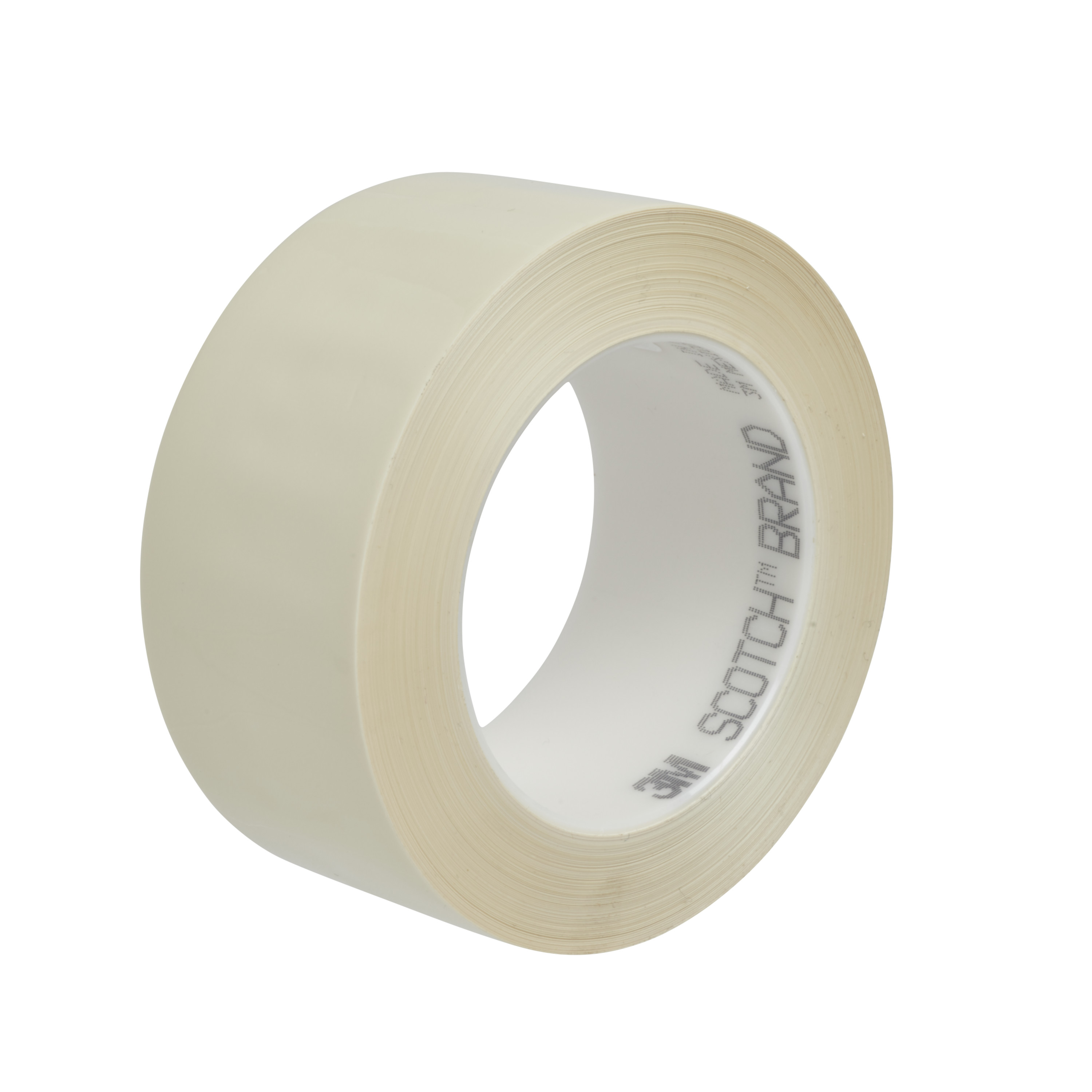 3M™ High Temperature Nylon Film Tape 855, White, 1/4 in x 72 yd, 3.6 mil, 144 rolls per case