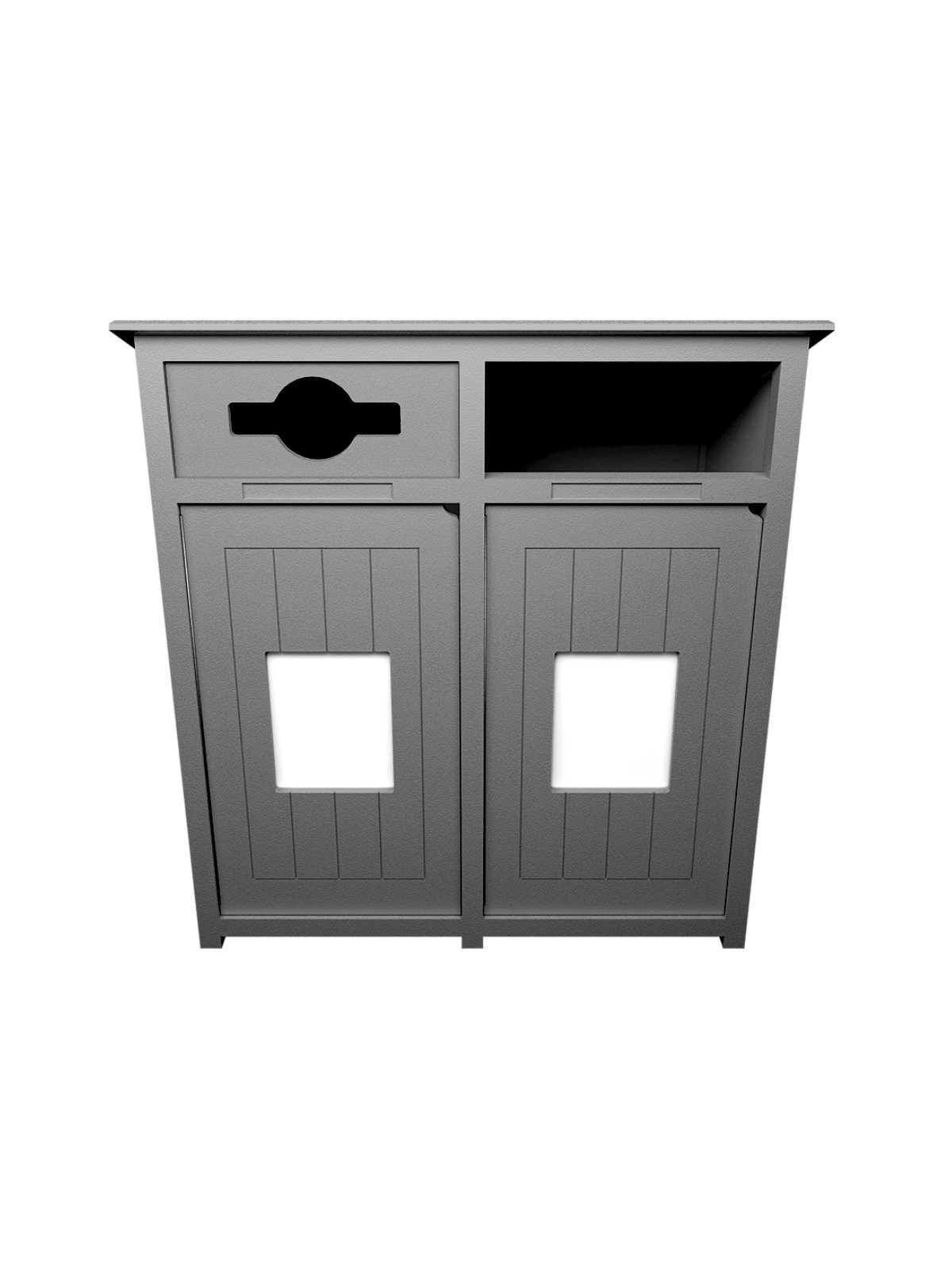 AURA – Double – Unit – Mixed-Full – Grey