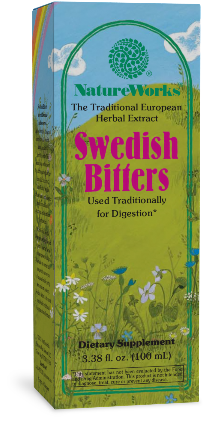 NatureWorks Swedish Bitters, 3.38 fl oz (100 ml)