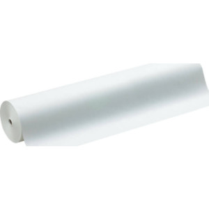 Lightweight Kraft Paper Roll, White, 48" x 1,000', 1 Roll