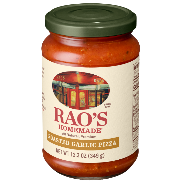 Roasted Garlic Pizza Sauce, 12.3 oz - Right angle Image